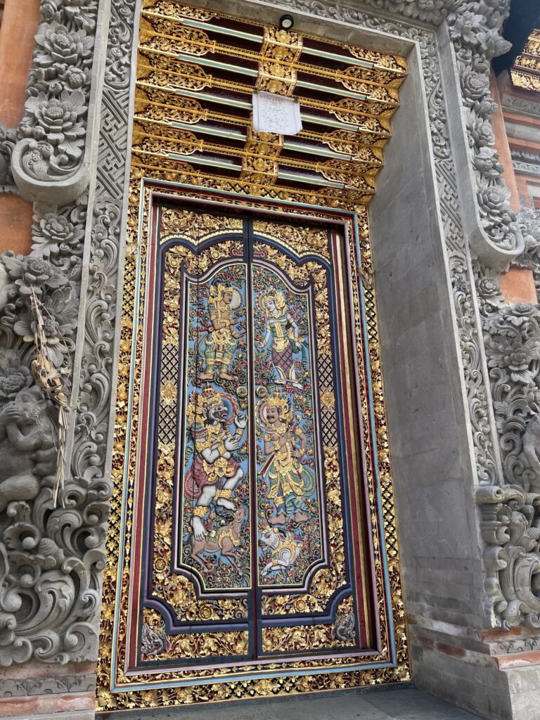 Temple doorway in Bali